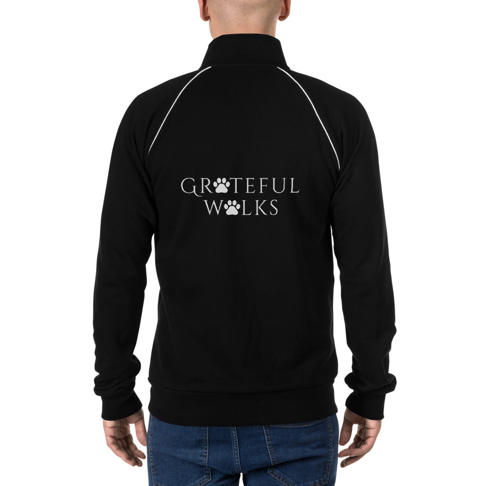 Piped Fleece Grateful Walks Jacket