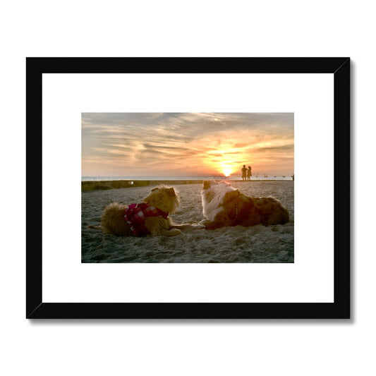 "Linger Longer" Framed & Mounted Print
