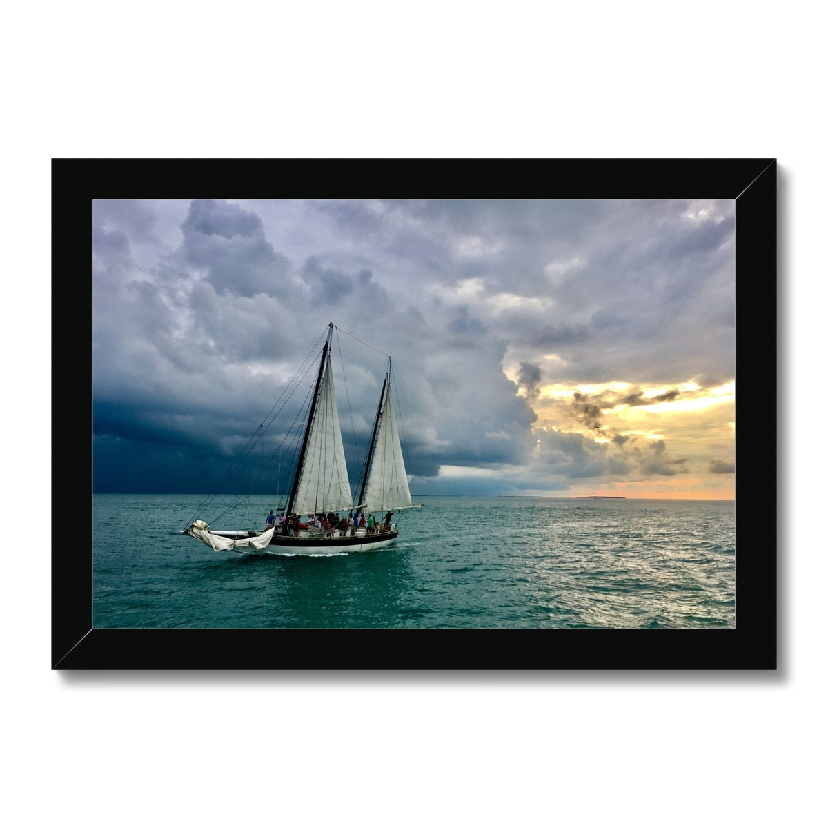 "Sailing Soul"  Framed Print