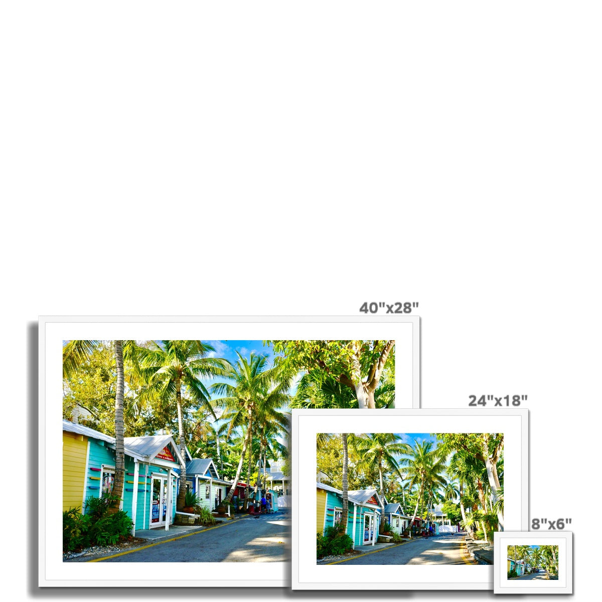 Key West Framed & Mounted Print