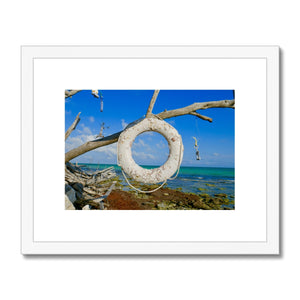 Life Ring Framed & Mounted Print