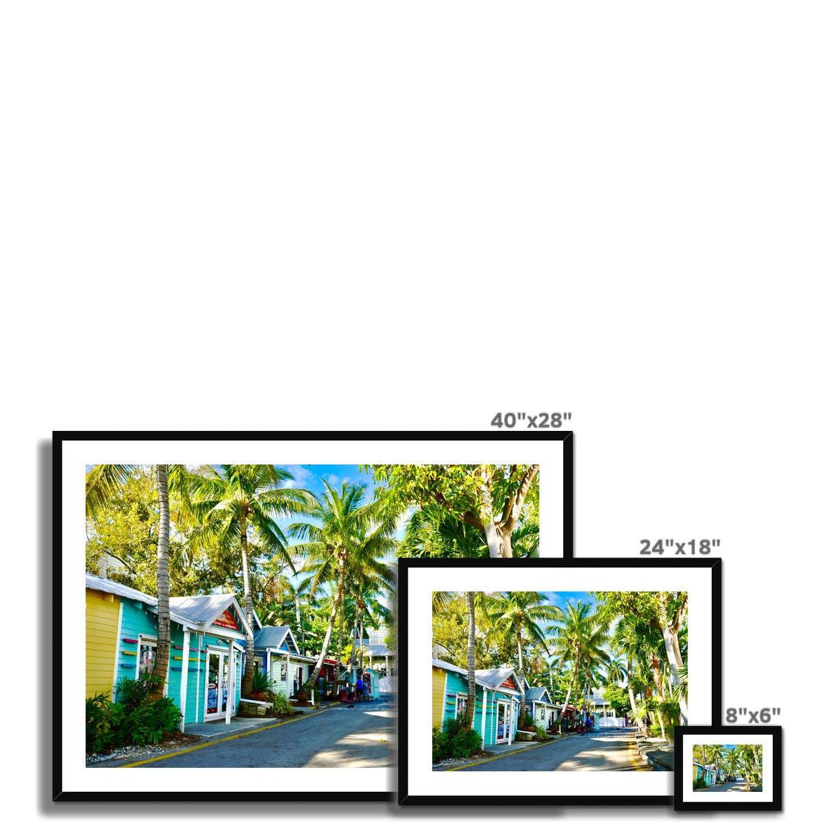 Key West Framed & Mounted Print