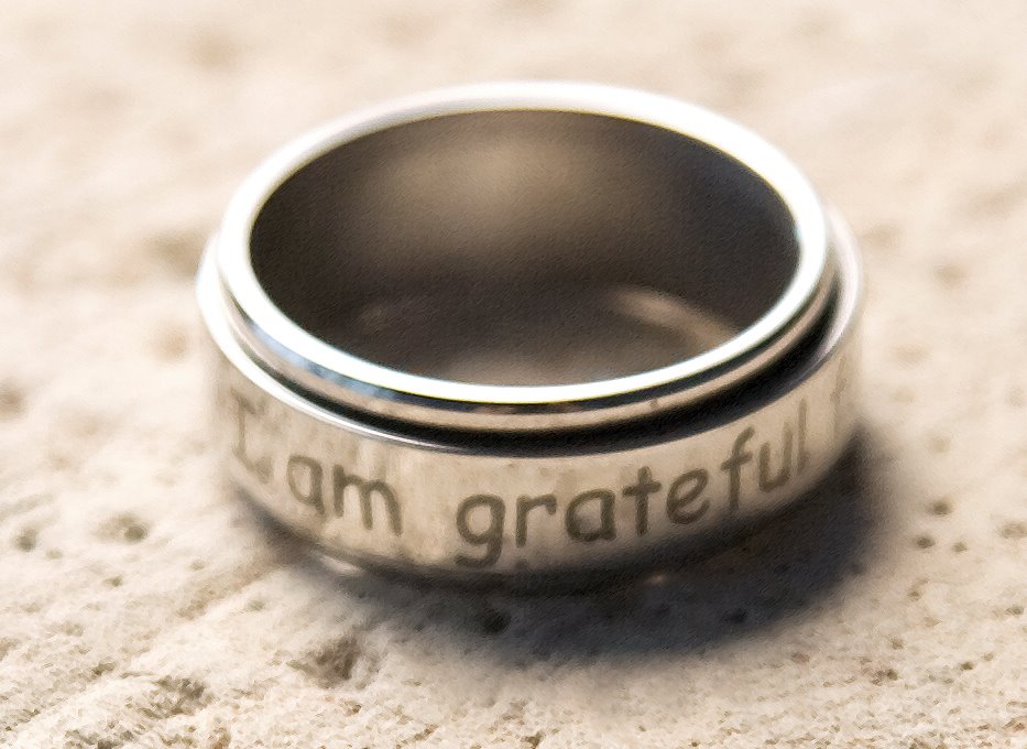 I am grateful for... ring