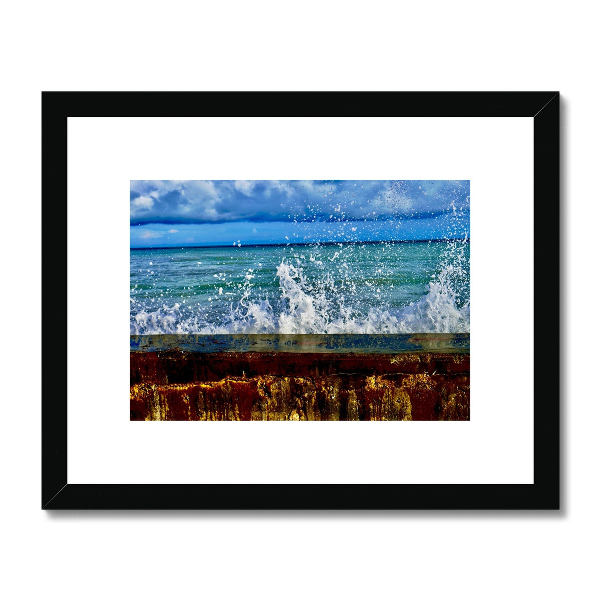 Higgs Beach Framed & Mounted Print