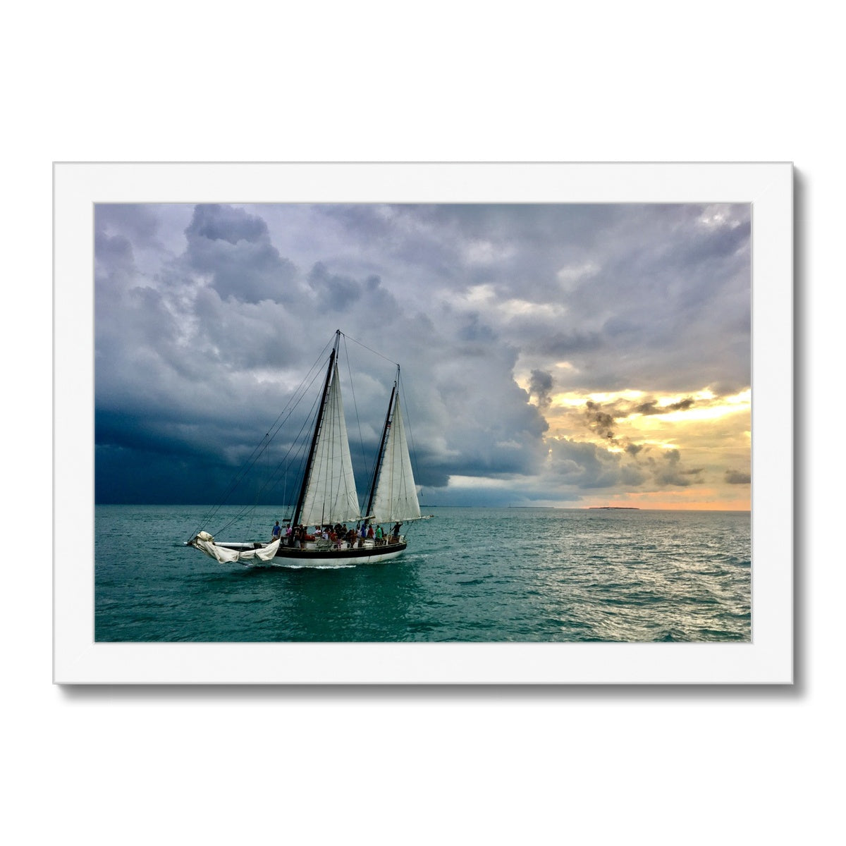 "Sailing Soul"  Framed Print