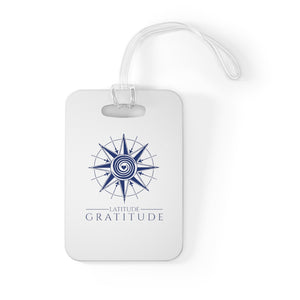 Latitude Gratitude Bag Tag