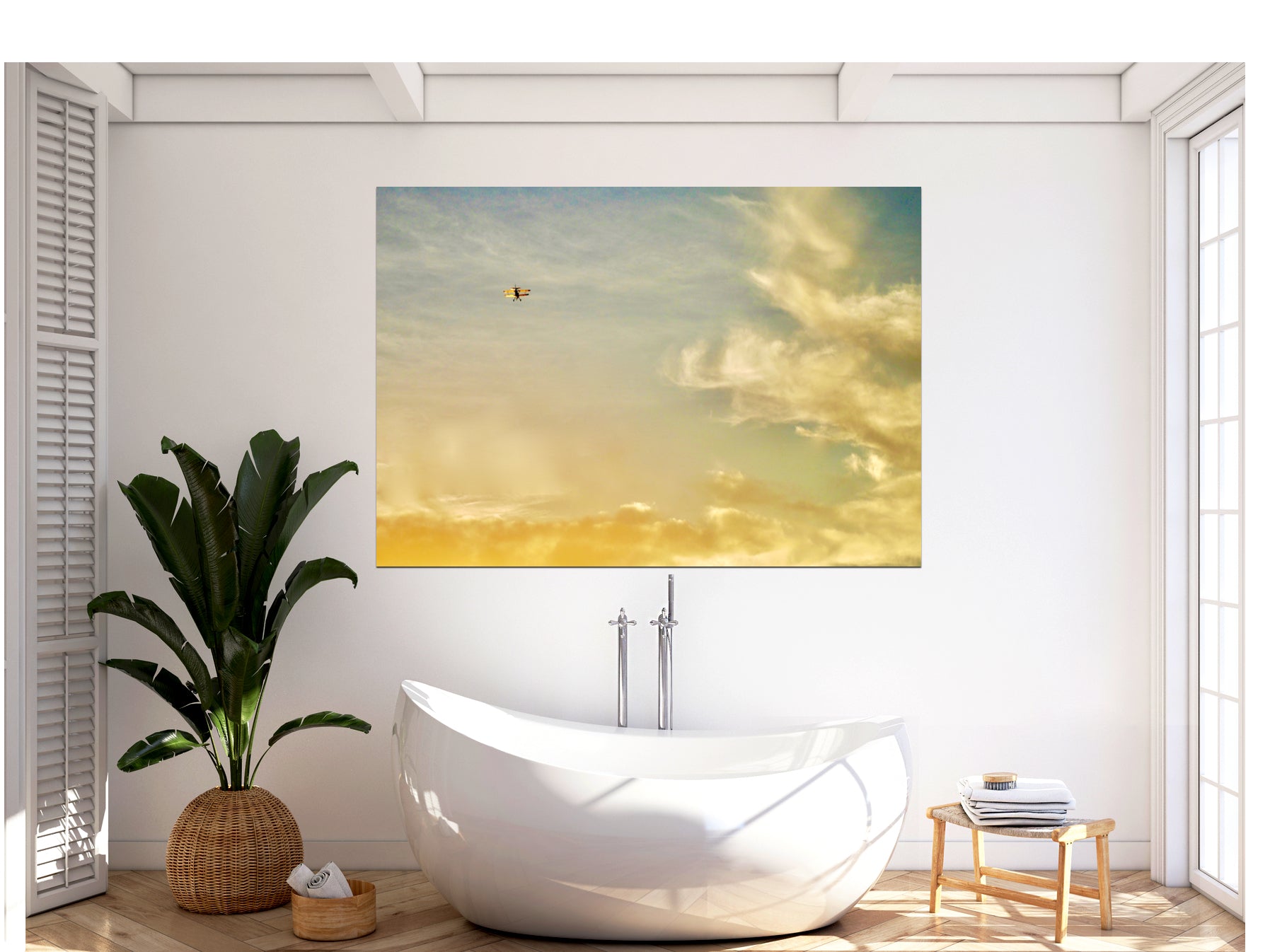 "Into the Great Unknown" Classic horizontal canvas