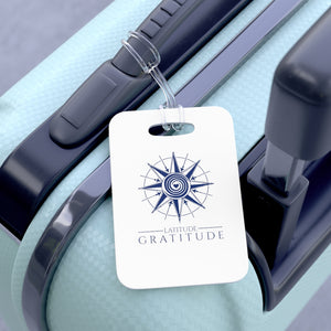 Latitude Gratitude Bag Tag