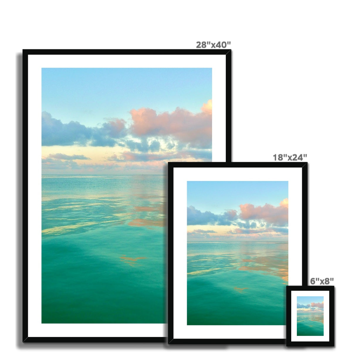 Rise and Float Framed & Mounted Print