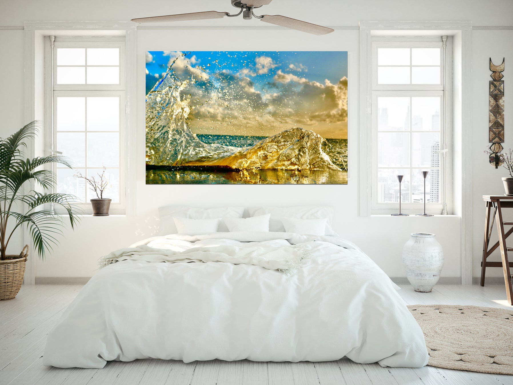 Overflowing blessings classic canvas