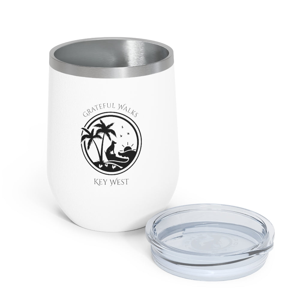 Grateful Walks Key West 12oz Insulated Wine Tumbler