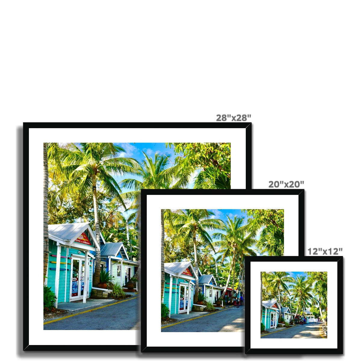 Key West Framed & Mounted Print