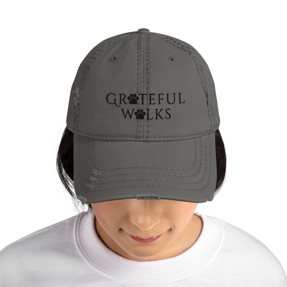 Distressed Grateful Walks hat