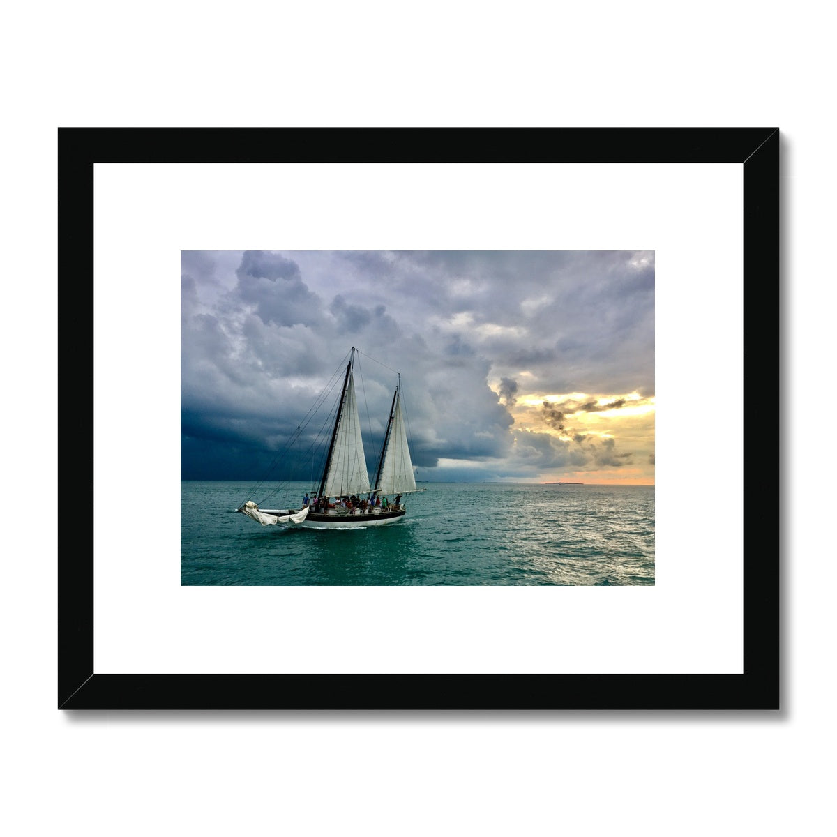 "Sailing Soul" Framed & Mounted Print