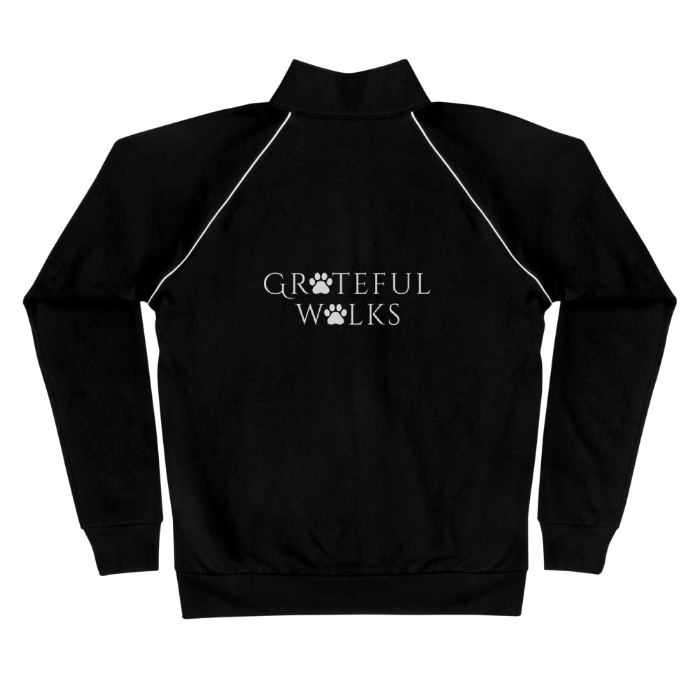 Piped Fleece Grateful Walks Jacket