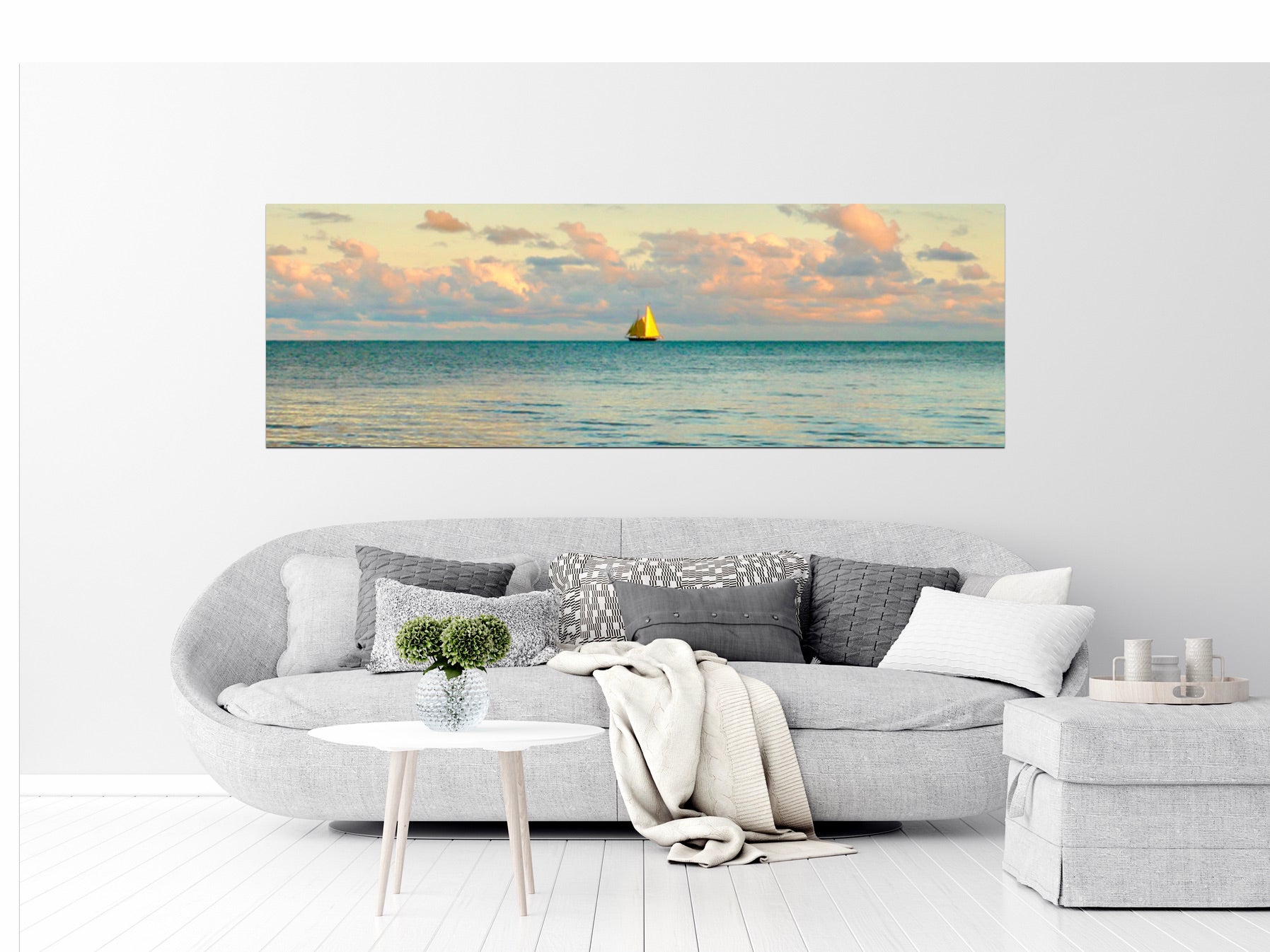 Sail Again Panoramic Canvas