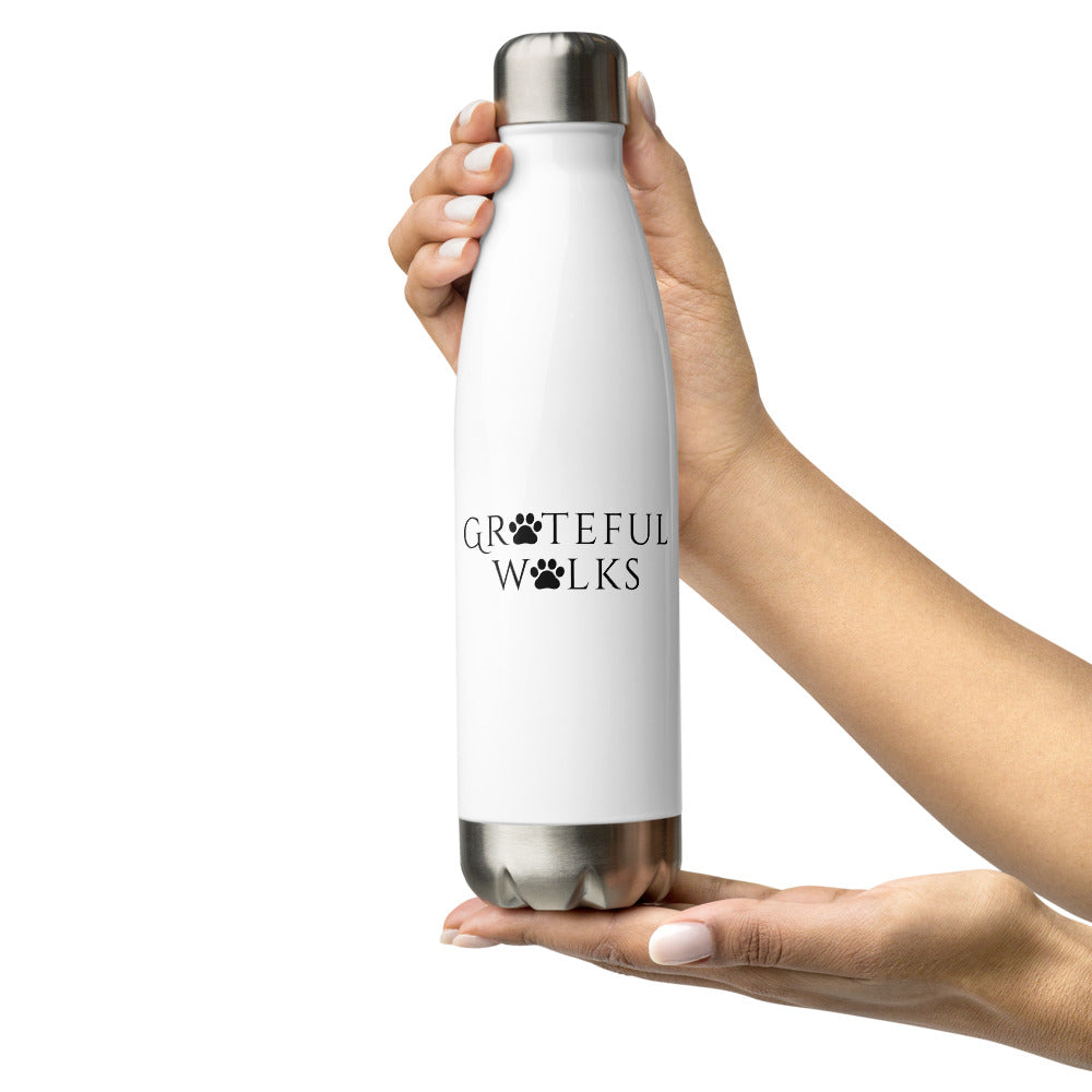 Stainless Steel Grateful Walks Bottle