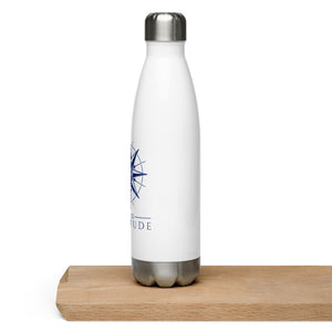 Latitude Gratitude Stainless Steel Water Bottle