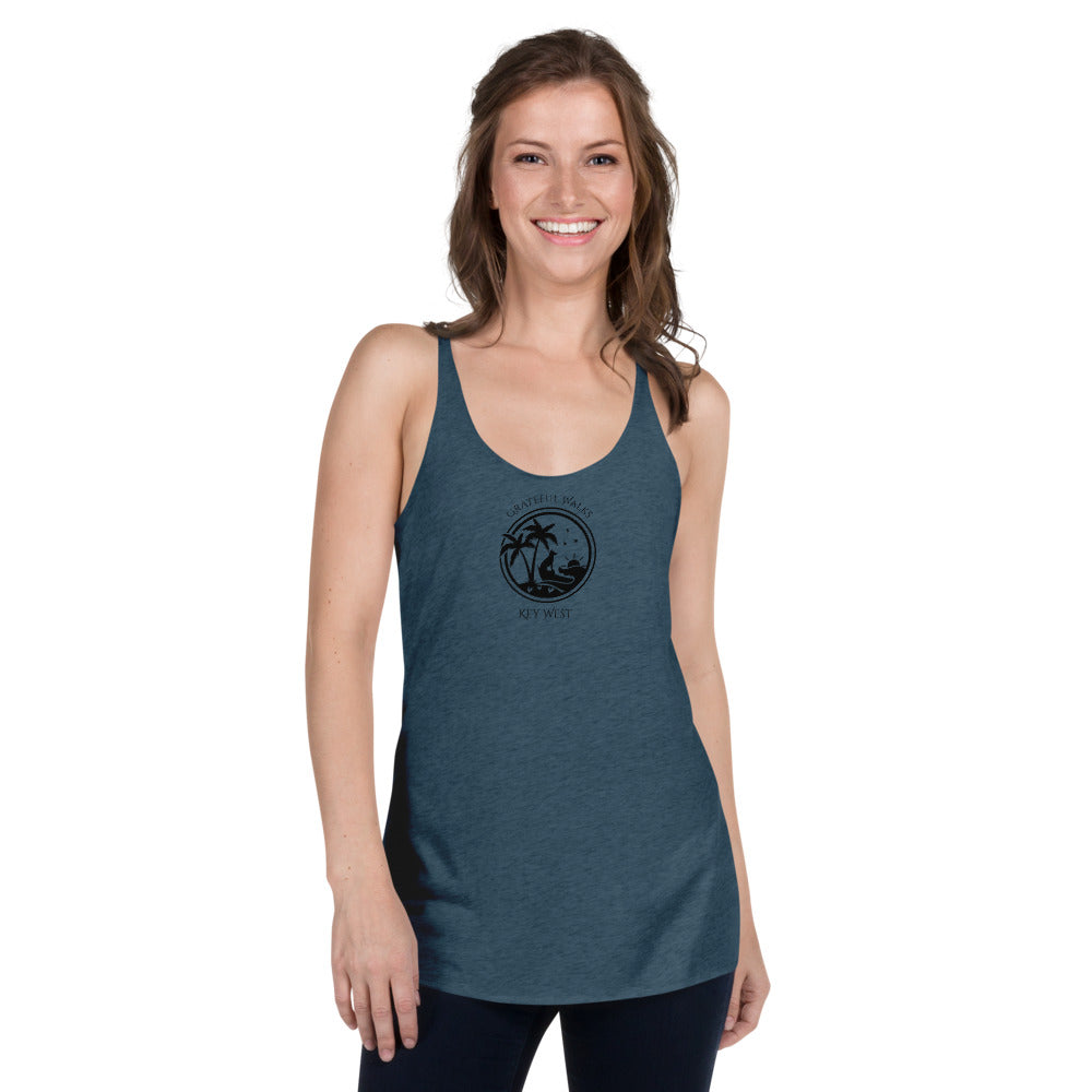 Grateful Walks Key West Women's Racerback Tank