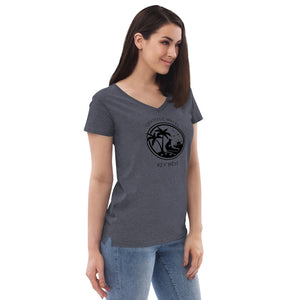 Women’s Grateful Walks Key West recycled v-neck t-shirt