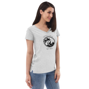 Women’s Grateful Walks Key West recycled v-neck t-shirt